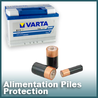 ALIMENTATIONS PILES PROTECTION