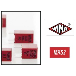 WIMA CONDENSATEUR MKS2 100V 1MF 5mm