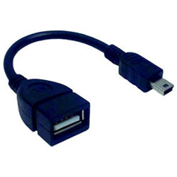 CORDON MINI USB / USB FEM 10cm