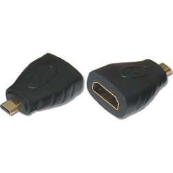 ADAPTATEUR MICRO HDMI MALE/HDMI FEMELLE