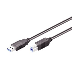 CORDON USB3 A MALE / B MALE 3M