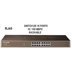 TP-LINK SWITCH 16 PORTS 10/100MBPS