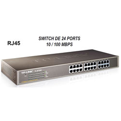 TP-LINK SWITCH 24 PORTS 10/100MBPS