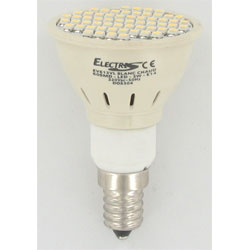 LAMPE 60 LEDs 3W E14 BLANC CHAUD