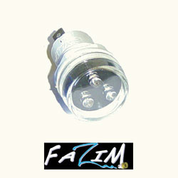 FAZIM VOYANT 3 LEDS 230VAC 30 BLANC