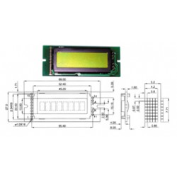 AFFICHEUR LCD 1 X 8 CARACTERES